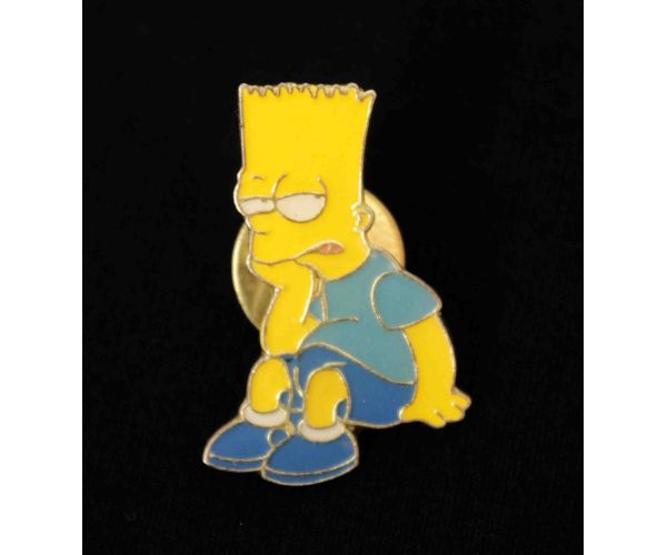 90's Pin Bart Los Simpson